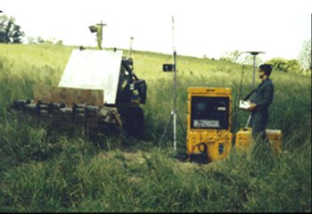 Semi autonomous mine detection system